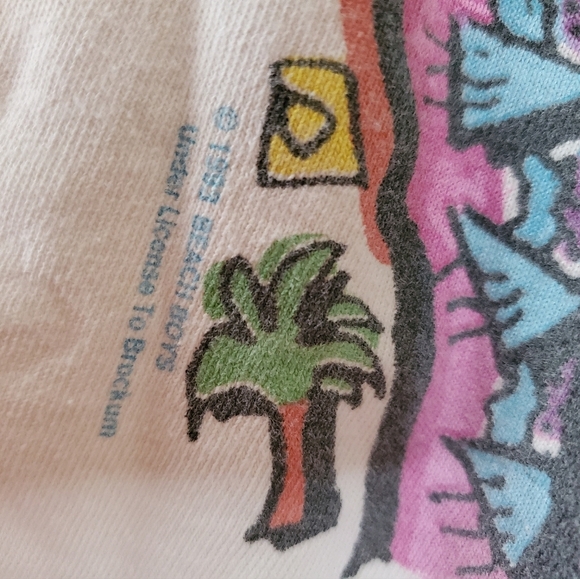 The Beach Boys Vintage 1993 Concert T-Shirt Summer In Paradise Tour Brockum Tee - Picture 5 of 12